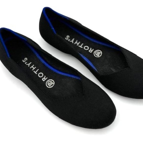 Rothy’s Black Flats - Picture 1 of 6